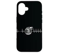 Turbo Heart Beat Car Slow 2 Fast Race Car Racing Boost EWG Case for iPhone 16