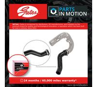 Turbo Hose 09-0473 Gates Charger 51832981 417710473 Genuine Quality Guaranteed