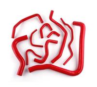Turbo Hose Car Accessories Radiator Coolant Silicone Hose Kits for Accord CB7 MK4 2.0 2.2 1990-1993 Turbo Intercooler Hose Pipe(Red)