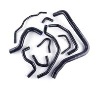 Turbo Hose Car Accessories Radiator Coolant Silicone Hose Kits for Accord CB7 MK4 2.0 2.2 1990-1993 Turbo Intercooler Hose Pipe(Black)