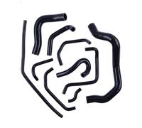 Turbo Hose Car Accessories Silicone Radiator Coolant Breather Hose Kit for Mazda Mx5 for Miata NB MK2 1.6 B6-ZE Engine 1998-2005 Turbo Intercooler Hose Pipe(Black)