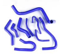 Turbo Hose Car Accessories Silicone Radiator Coolant Hose Kit for Civic SOHC D15 D16 EG EK 1.6L 1992-2000 Turbo Intercooler Hose Pipe(Blue)