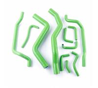 Turbo Hose Car Accessories Turbo Radiator Heater Silicone Hose Kits for Mitsubishi for Eclipse 4G63T Engine 1995-1999 Turbo Intercooler Hose Pipe(Green)