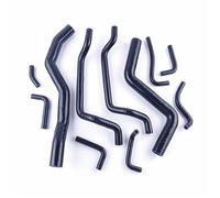 Turbo Hose Car Accessories Turbo Radiator Heater Silicone Hose Kits for Mitsubishi for Eclipse 4G63T Engine 1995-1999 Turbo Intercooler Hose Pipe(Black)