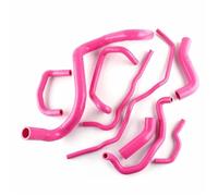 Turbo Hose Car Accessories Turbo Silicone Radiator Hose Kits for VW for Golf GTI MK4 1.8L 2003 2004 2005 2006 Turbo Intercooler Hose Pipe(Pink)