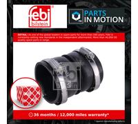 Turbo Hose fits CITROEN BERLINGO MULTISPACE B9 1.6D 2008 on Charger 0382HK Febi