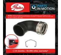 Turbo Hose fits VW EOS 1F 2.0D 06 to 08 BMM Charger Gates 3C0145838D VOLKSWAGEN