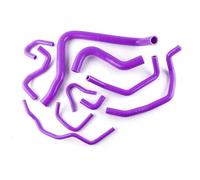 Turbo Hose for Accord CB7 MK4 2.0 2.2 1990 1991 1992 1993 Radiator Coolant Silicone Hose Kits Turbo Intercooler Hose Pipe(Purple)