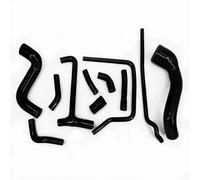 Turbo Hose for P&orsche 944 951 2.5L Turbo 1986-1987 Car Silicone Radiator Water Hose Kits Turbo Intercooler Hose Pipe(Black)