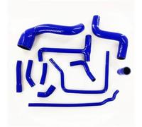Turbo Hose for P&orsche 944 951 2.5L Turbo 1986-1987 Car Silicone Radiator Water Hose Kits Turbo Intercooler Hose Pipe(Blue)