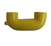 Turbo Hose Pipe Fit for Renault 5 Fit for R5 GT Turbo 1985-1991 Silicone Turbo Induction/Intake/Inlet Hose Pipe(Yellow)