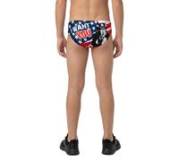 Turbo I Usa Want You Waterpolo Swimming Brief Blue 3-4 Years Boy
