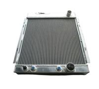 Turbo Intercooler Car Cooling Radiator Compatible With For MUSTANG 1964 1965 1966 Engine Radiator Manual Transmission