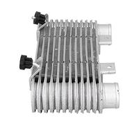 Turbo Intercooler, Durable 52mm Engine Cooler, Front Mount Intercooler, High Performance Radiator for Automobiles, Motorcycles, and Vehicles