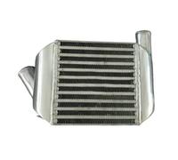Turbo Intercooler Kit Intercooler Piping Kit Fit for A4 B5 S4 RS4 1997-2002 Fit for A6 C5 2.7L V6 30V 2001-2005 BI-Turbo Front Intercooler Aluminum