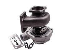 Turbo Intercooler Kit Intercooler Piping Kit GT30 GT3037 Turbo T3 .60 A/R Water Cool + 2.5" 63mm Intercooler Pipe Piping Kits(Only Turbo)