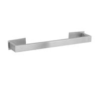 Turbo-Loc® UNO Genova Matt Bath Towel Rail 40 cm Stainless Steel Towel Rail Ideal for Bath Towels or Hand Towels Attachment without Drilling Rustproof 41 x 4.4 x 7.6 cm