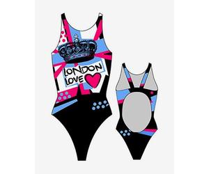Turbo London Love Wide Strap Swimsuit Women - S