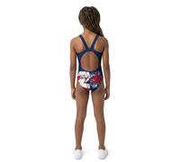 Turbo Maori Flag Swimsuit Red,Blue 9-10 Years Girl