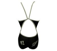 Turbo New Zealand Thin Strap Swimsuit Black 9-10 Years Girl