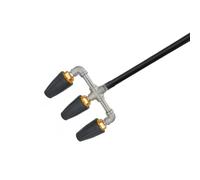 Turbo Nozzle 1/4" Quick Connect, 3-in-1 Rotating Spray for Pressure Washer
