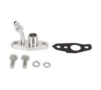 Turbo Oil Feed Drain Flange KIT with Gasket Set Turbo Oil Return Feed Drain Fitting for CT9 CT12 CT20 CT26