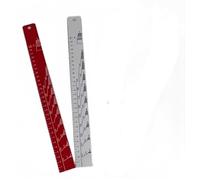 Turbo Pro Aluminum Paint Stick Car Paint Proportional Measuring Scale Solvent Resistant Painting Mixing Tool Ruler (5:1,10:1)