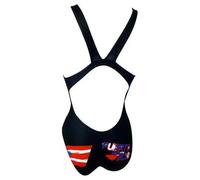 Turbo Puerto Rico Swimsuit Black 5-6 Years Girl