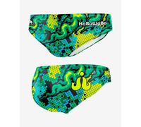 Turbo Puzzle Haba Waba Water Polo Swimsuit Green Blue - XL