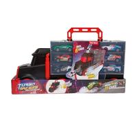 Turbo Racers Vrachtwagen met 6 Pull-back Raceauto's