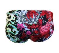 Turbo Red Dragon Waterpolo Trunks Multi-Colour - XL