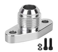 Turbo Return Flange,AN10 Turbo Oil Return Flange Oil Return Flange Adapter Gasket Aluminum Alloy Fitting Fit for TD04 TD05 TD06 Series