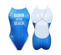 Turbo Revolution Born On The Beach Swimsuit Blue S Women