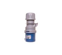 TURBO SHARK 023-6TT Portable Plug 32A 3P 400V Blue IP44
