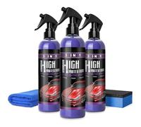 Turbo Shine Nexa, 3 in 1 High Protection Spray, Nano Repair & Protective Coating for Cars (3PCS)
