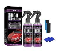 Turbo Shine Nexa, Car Scratch Remover Nexa, High Protection 3 in 1 Spray, Bring Shine & Cleanliness Back to Any Coating (2PCS)