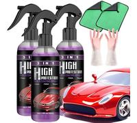 Turbo Shine Nexa, X3 Nexa Turbo Shine Car Anti-Scratch Spray, 3 in 1 High Protection Quick Car Coating Spray (100ml,3pcs)