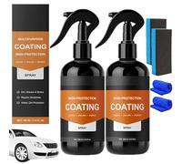 Turbo Shine Nexae, 3 in 1 High Protection Quick Car Coating Spray, Car Scratch Quick Repair Nano Spray (2pcs)