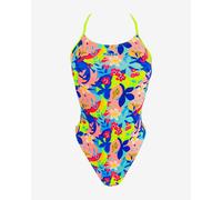Turbo Sirene Tropical Dream Swimsuit Yellow Blue Women - S