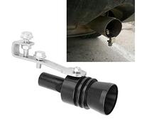 Turbo Sound Whistle, TC-XLA Turbo Sound Tail Throat Exhaust Pipe for Car Modifications, Car Modified Part (Black)