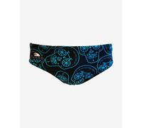 Turbo Sweet Ride Water Polo Trunks Black Blue - L