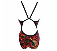 Turbo Tiger Roses Revolution Swimsuit Multicolor M Woman