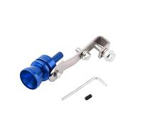 Turbo Tip For BMW E36 E46 E90 E91 E92 E93 E81 E82 E87 E88 E34 E39 E60 E61 E84 E83 Z4 Car Exhaust Sound Muffler Pipe Tail Tip Turbo Whistle(Blue,L)