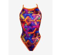 Turbo Tridi Triangle thin strap Swimsuit Multicolour women - XXL