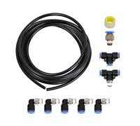 Turbo Wastegate & Solenoid Vacuum Fitting Connector Kit for Vehicles Auto Racing Solenoid Replacement Vvt Exhaust Magnet Tool HVAC Push Pull Continuous Duty Normally Closed