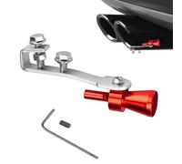 Turbo Whistle | Aluminum Alloy Exhaust Sound Maker | Lightweight Tailpipe Blow Off Valve Accessory | Universal Roar Muffler Simulator For Cars Trucks SUVs Motorbikes For Vehicle Exhaust Upgrade Race