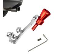 Turbo Whistle - Lightweight Aluminum Alloy Exhaust Pipe Roar Maker, Tailpipe Blow Off Valve Accessories, Premium Truck SUV Car Upgrade For Loud Engine Simulation