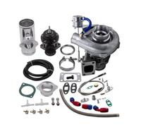Turbocharger Assembly For T3 T04E Turbo V-Band 400+HP | Internal Wastegate+Oil Return+Feed Line Blow Off