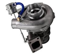 Turbocharger Assembly For T3 TO4E T04E V-band 420hp | Turbocharger 0.63 AR Oil Inlet Outlet Line Kit(Turbo)