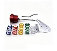 Turbocharger Assembly Universal T2 TB28 Turbo | Adjustable Positive Pressure Actuator Bracket Wastegate Diaphragm Type Turbocharger Parts(Red)